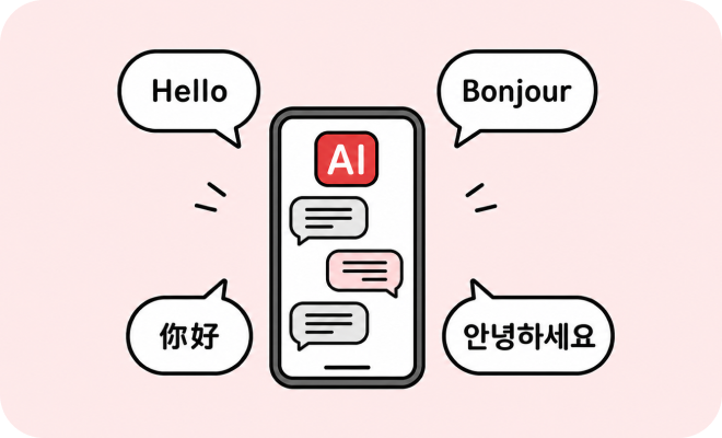 AI翻訳で言葉の壁を撤廃