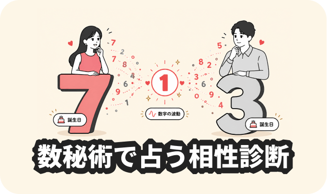 数秘術で占う恋愛相性診断